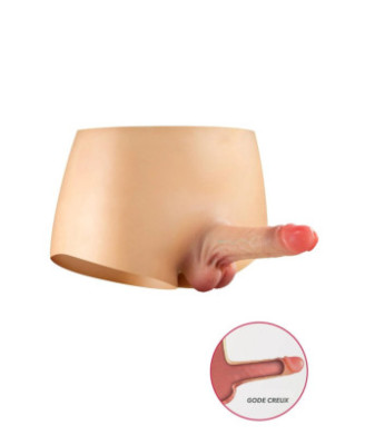 Culotte gode creux en silicone 